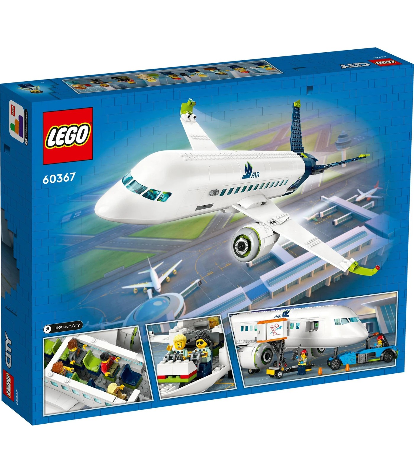 LEGO City Passenger Aeroplane 60367 Target Australia