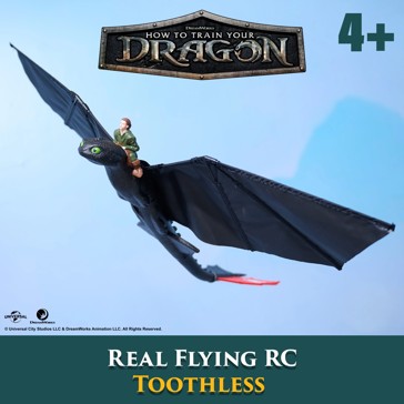 How To Train Your Dragon Flying Toothless RC