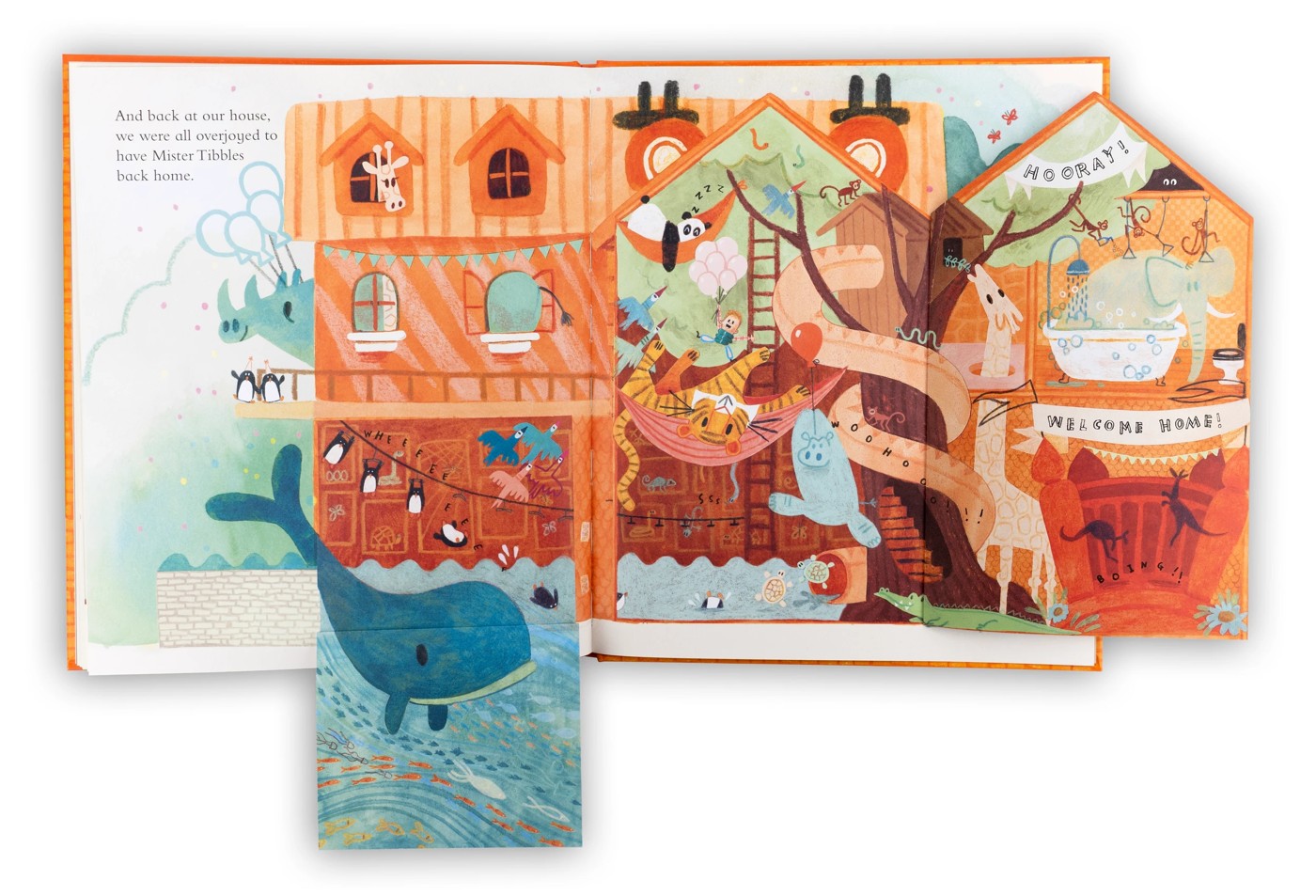 Finding Mister Tibbles by Emma Yarlett - Book 3 of 4