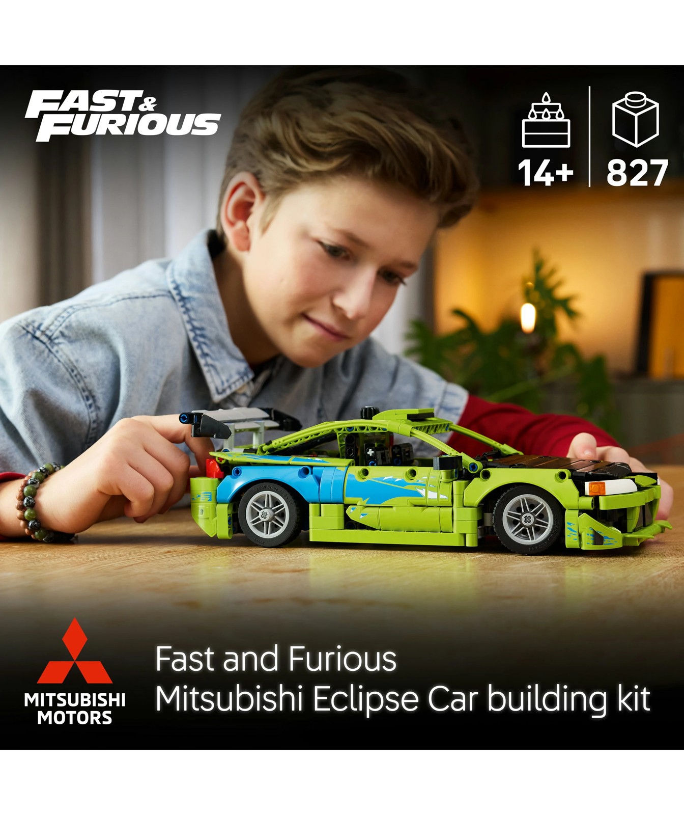 LEGO® Technic Fast and Furious Mitsubishi Eclipse Car 42229 2 of 5