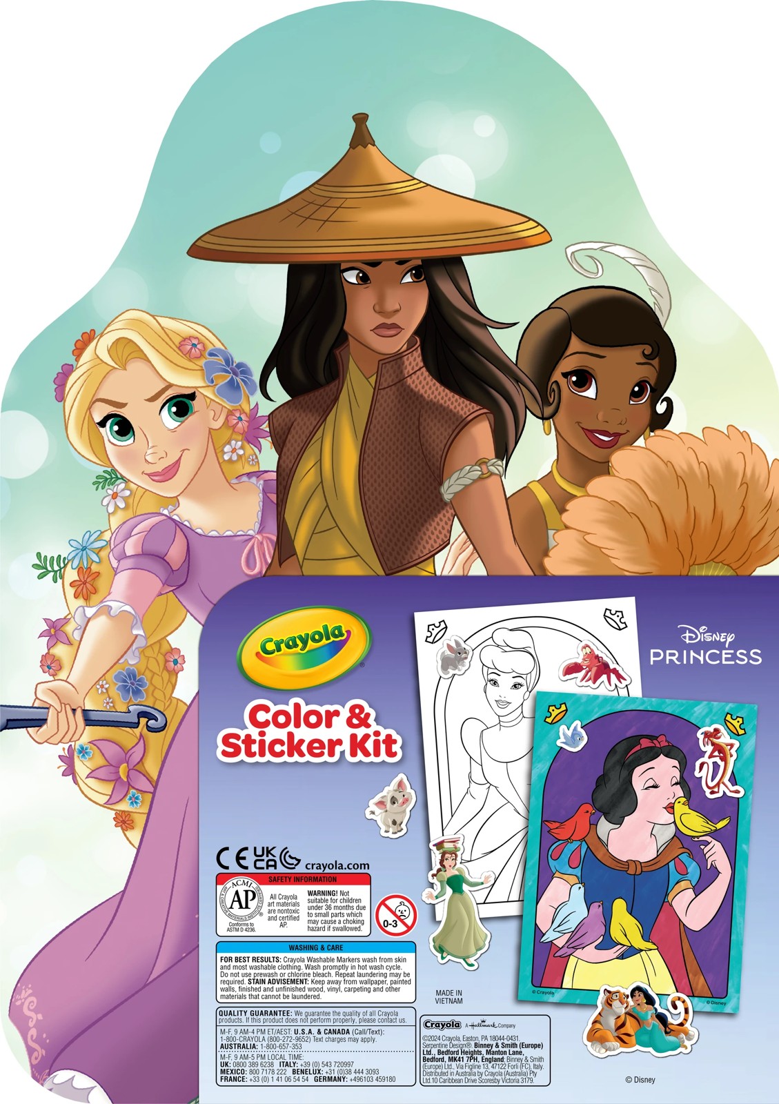 Crayola Colour & Sticker Kit - Disney Princess 2 of 3