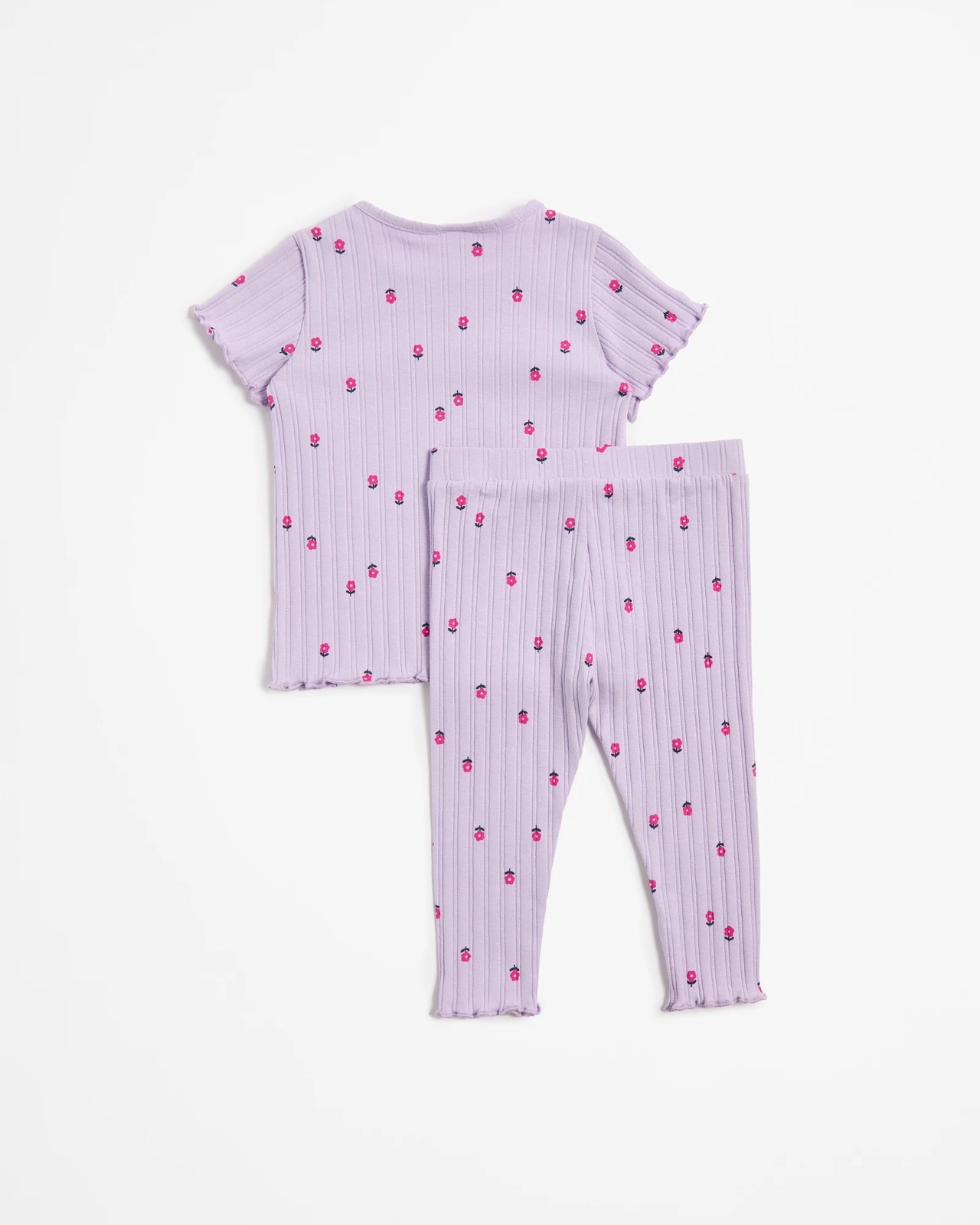 Baby Organic Cotton Tee and Leggings 2 Piece Set 3 of 3