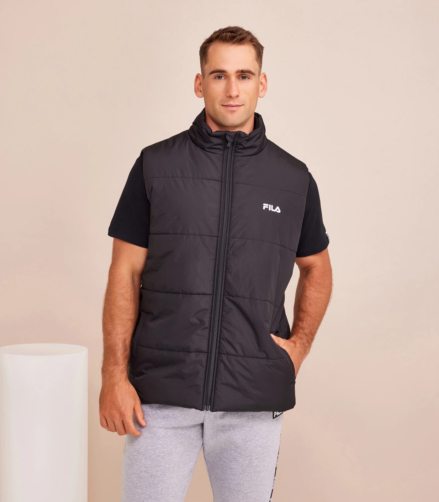 Mens puffer deals vest target