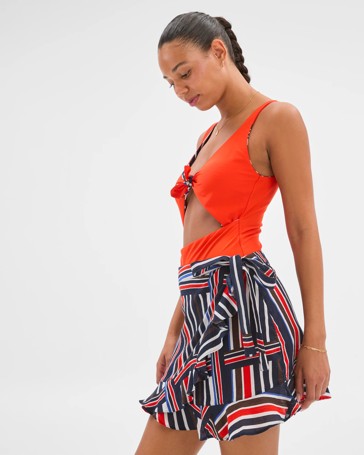 Resort Mini Wrap Skort