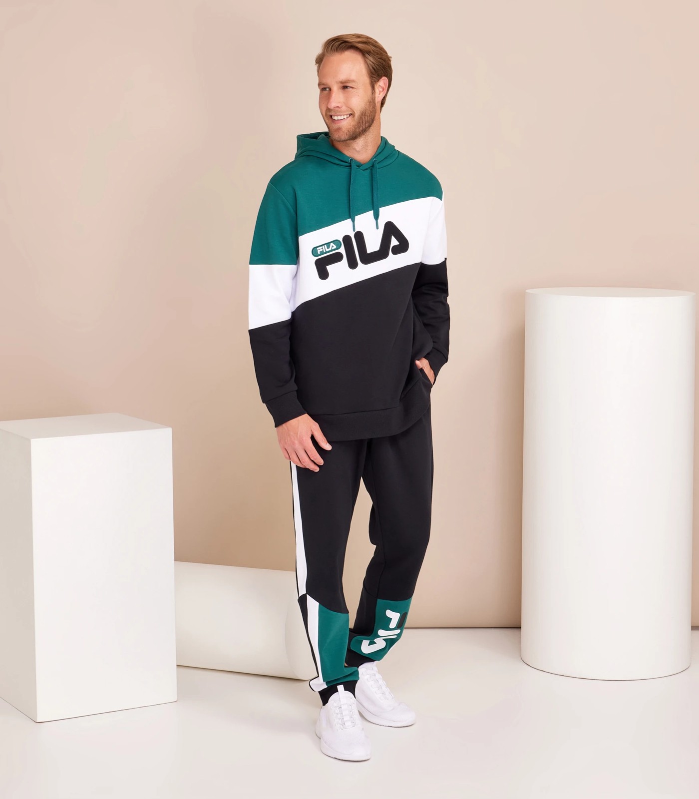 Fila hoodie hot sale and pants