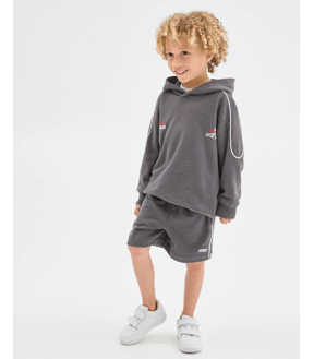 Australian Cotton Fleece Hoodie and Short Set