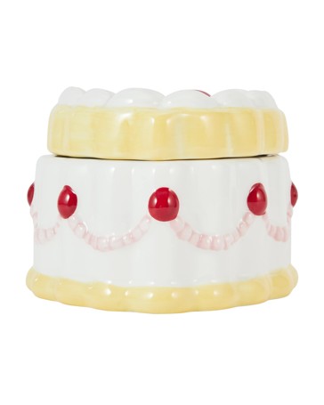 Anko Ceramic Heart Tea Cake Candle