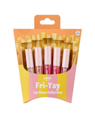 5 Piece Lip Gloss Collection, Pop of Colour - OXX Junior