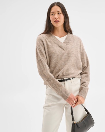 Lightweight Lofty V-Neck Sweater