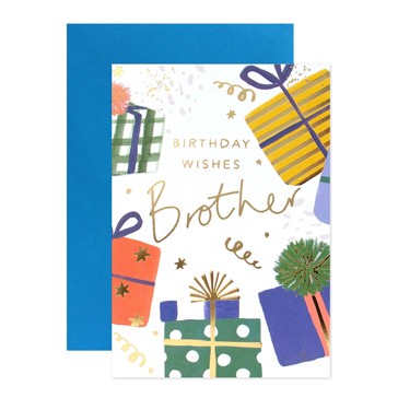 Connections from Hallmark Birthday Card - Birthday Wishes Brother