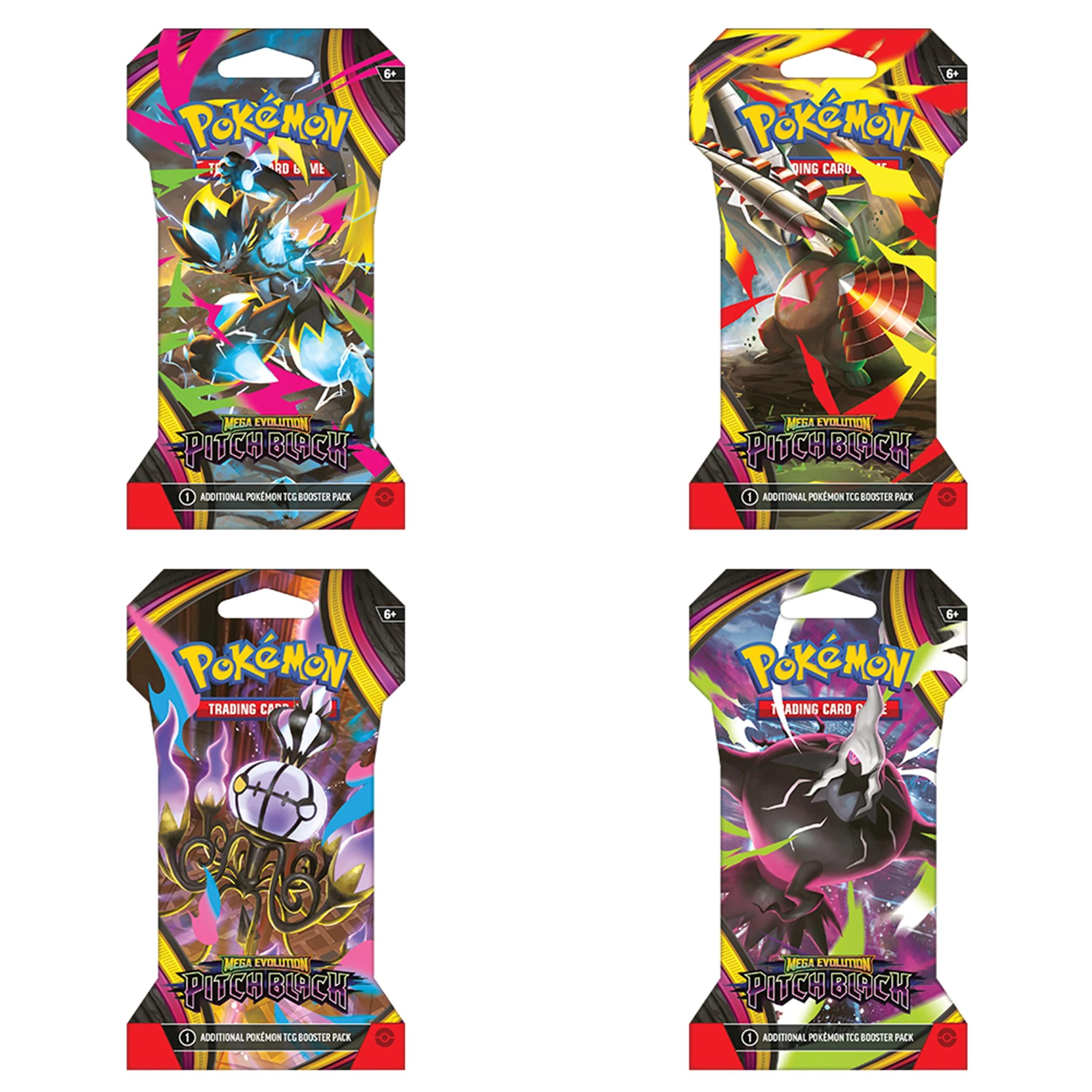 Pokemon Trading Card Game: Mega Evolution Pitch Black Sleeved Booster Pack - Assorted
