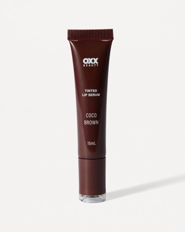 OXX Beauty Lip Care Tinted Lip Serum 15ml - Coco Brown