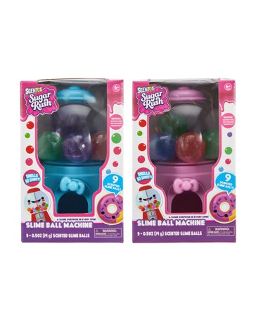 Scentos Sugar Rush Scented Slime Ball Machine - Assorted