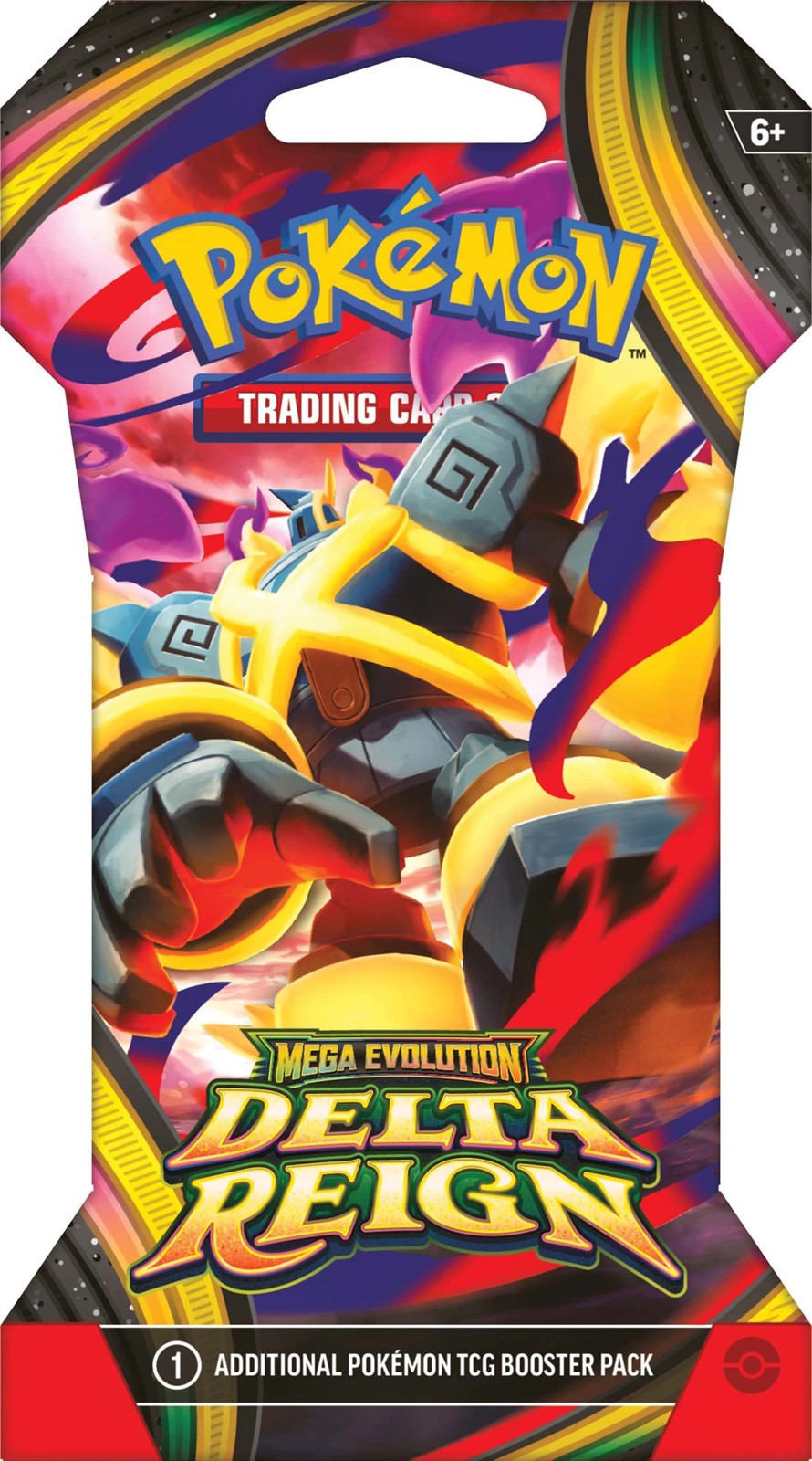 Pre-Order Pokemon TCG: Mega Evolution - Delta Reign Sleeved Booster Pack - Assorted 4 of 5