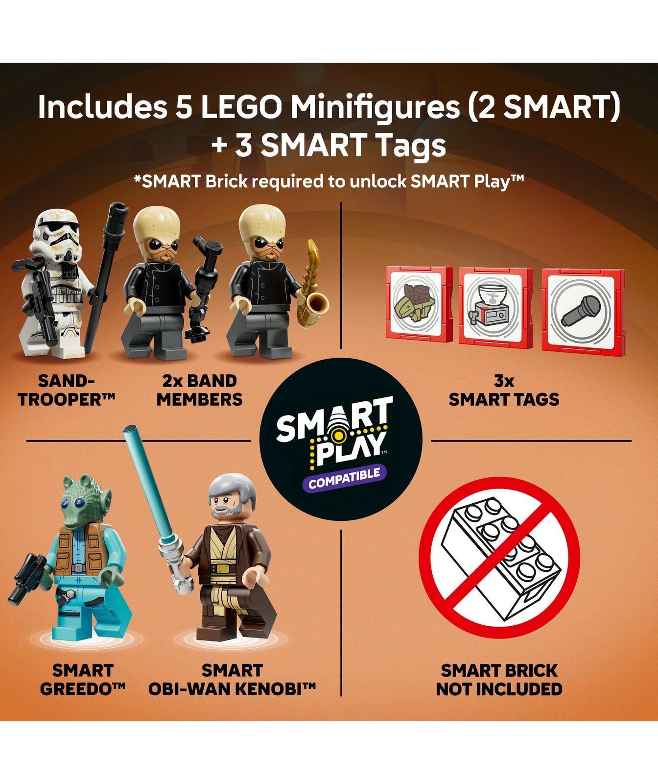 LEGO® Star Wars SMART Play: Mos Eisley Cantina Set 75425 4 of 6
