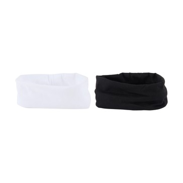 2 Piece Stretch Headband, Black and White - OXX Haircare