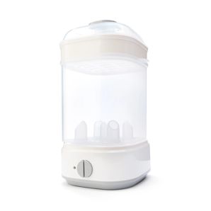 Electric Steam Bottle Steriliser, White and Grey - Anko product image