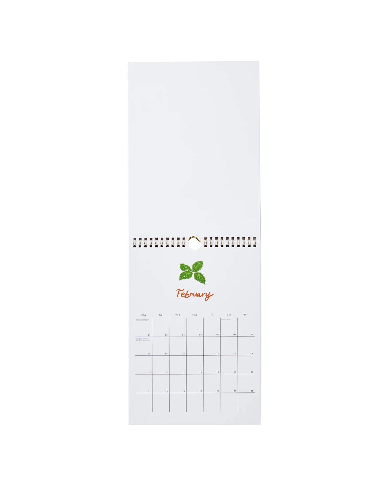 Anko 2027 Wall Pasta Calendar 4 of 6