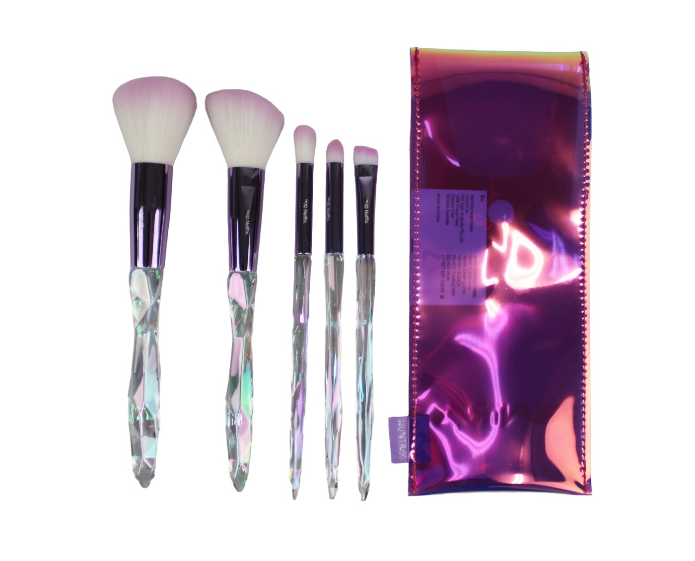 KPop Demon Hunters Makeup Brush Set 3 of 4