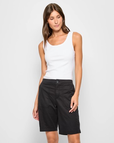 Rib Waist Shorts
