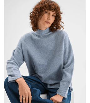 Super Soft Mock Neck Jumper