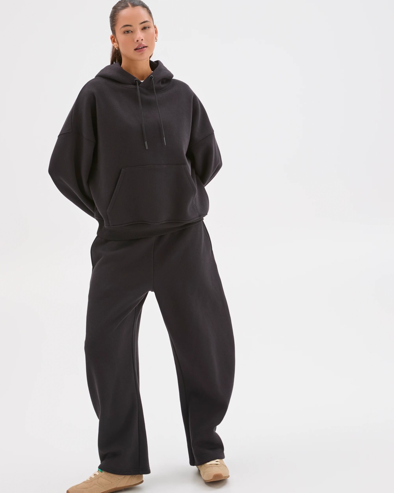 Lily Loves Australian Cotton Blend Hoodie - Black 4 of 5