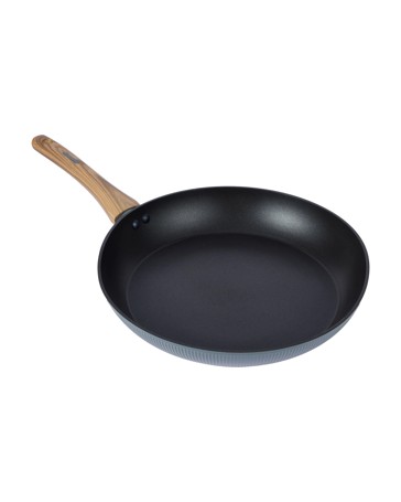 Anko 32cm Linear Frypan - Wood Look
