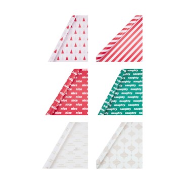 Christmas Gift Wrapping Set, Assorted - Anko