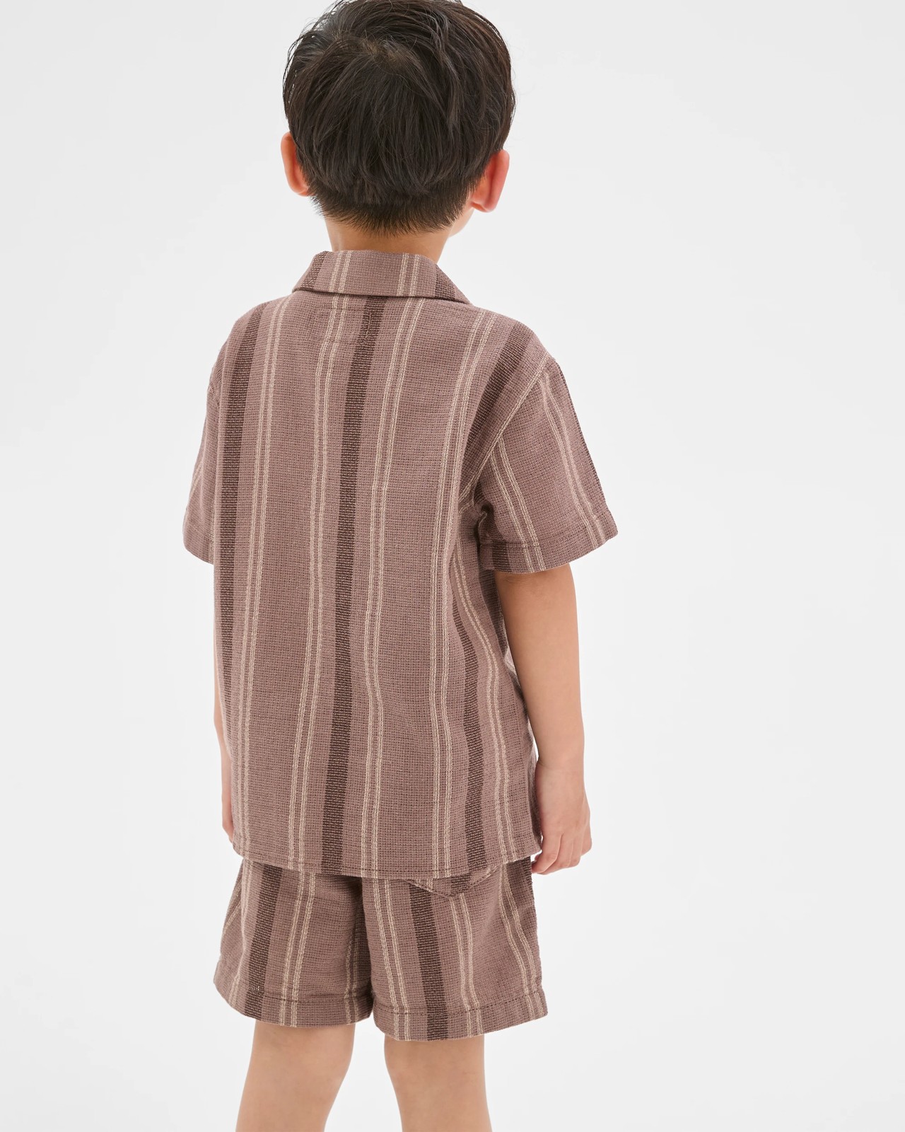 Shirt and Shorts 2 Piece Set - Rust  3 of 5