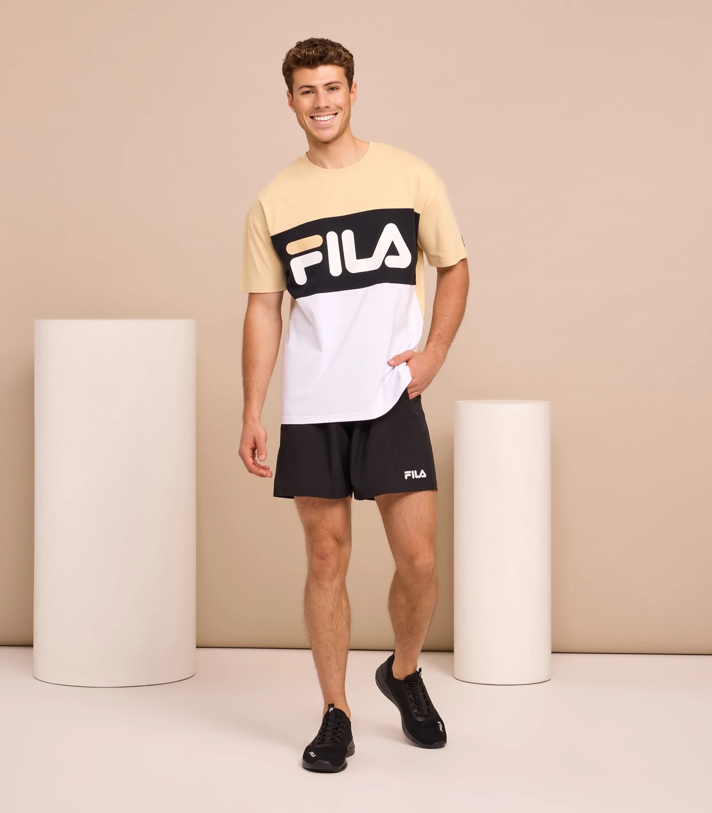 Fila Spliced T-Shirt | Target Australia