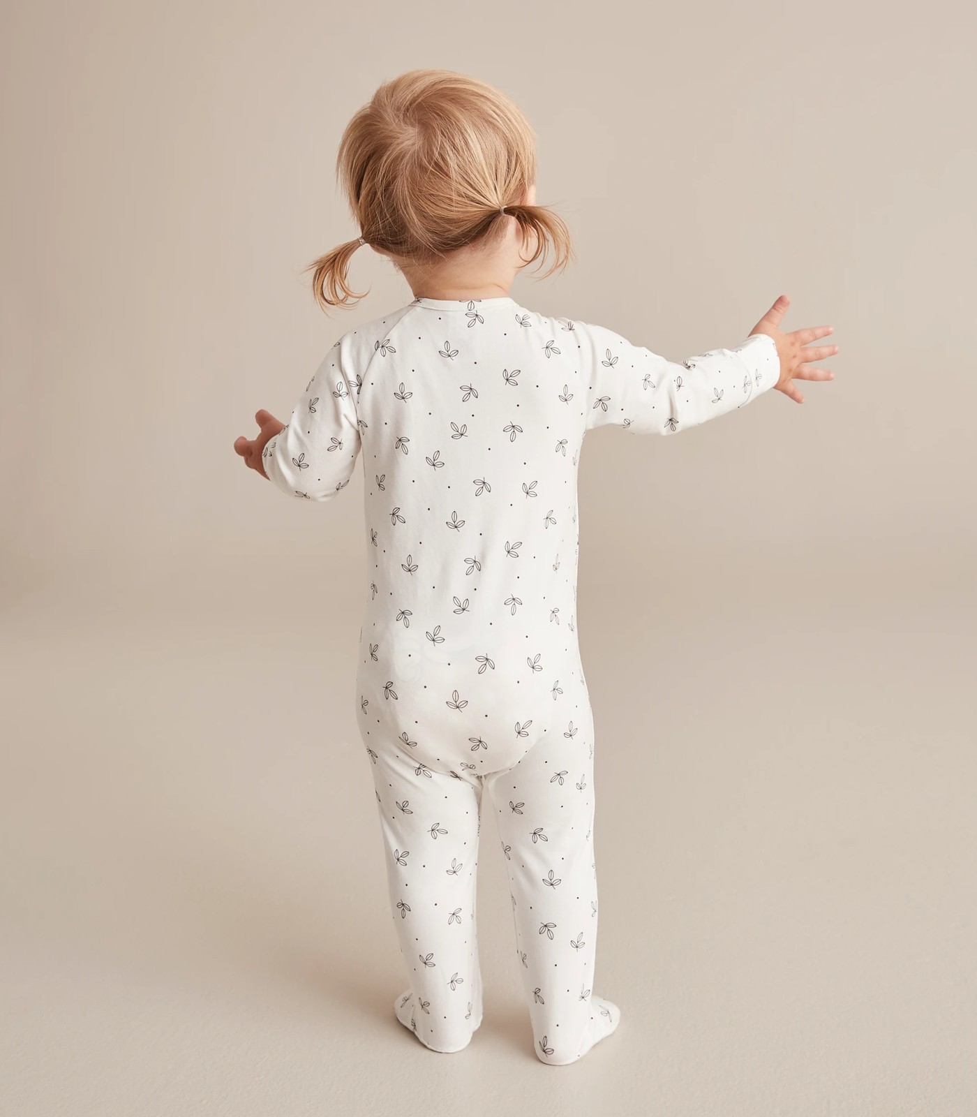 Baby Organic Cotton Rib Zip Coverall 5 of 6