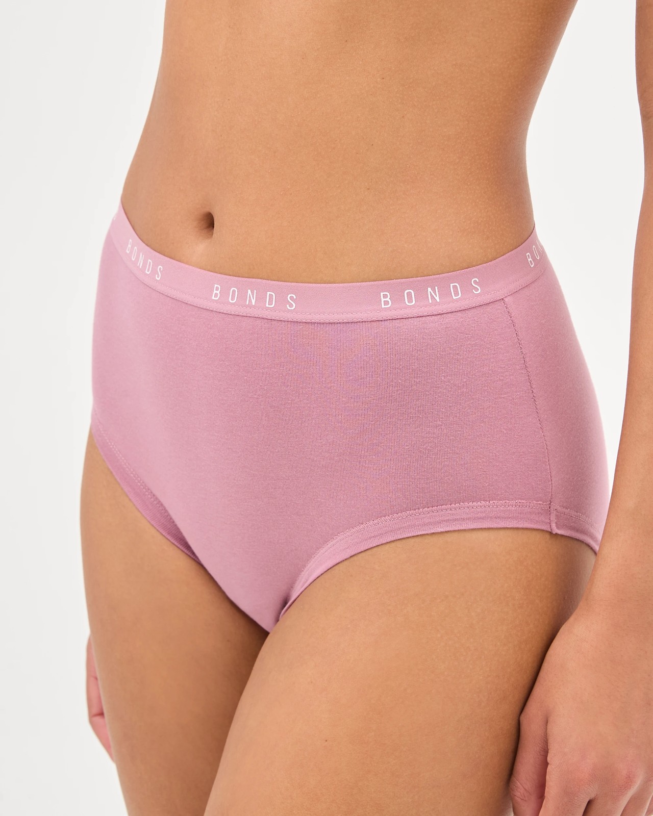 Bonds 3 Pack Cottontails Full Briefs  - Twin Stripe Pink 3 of 4