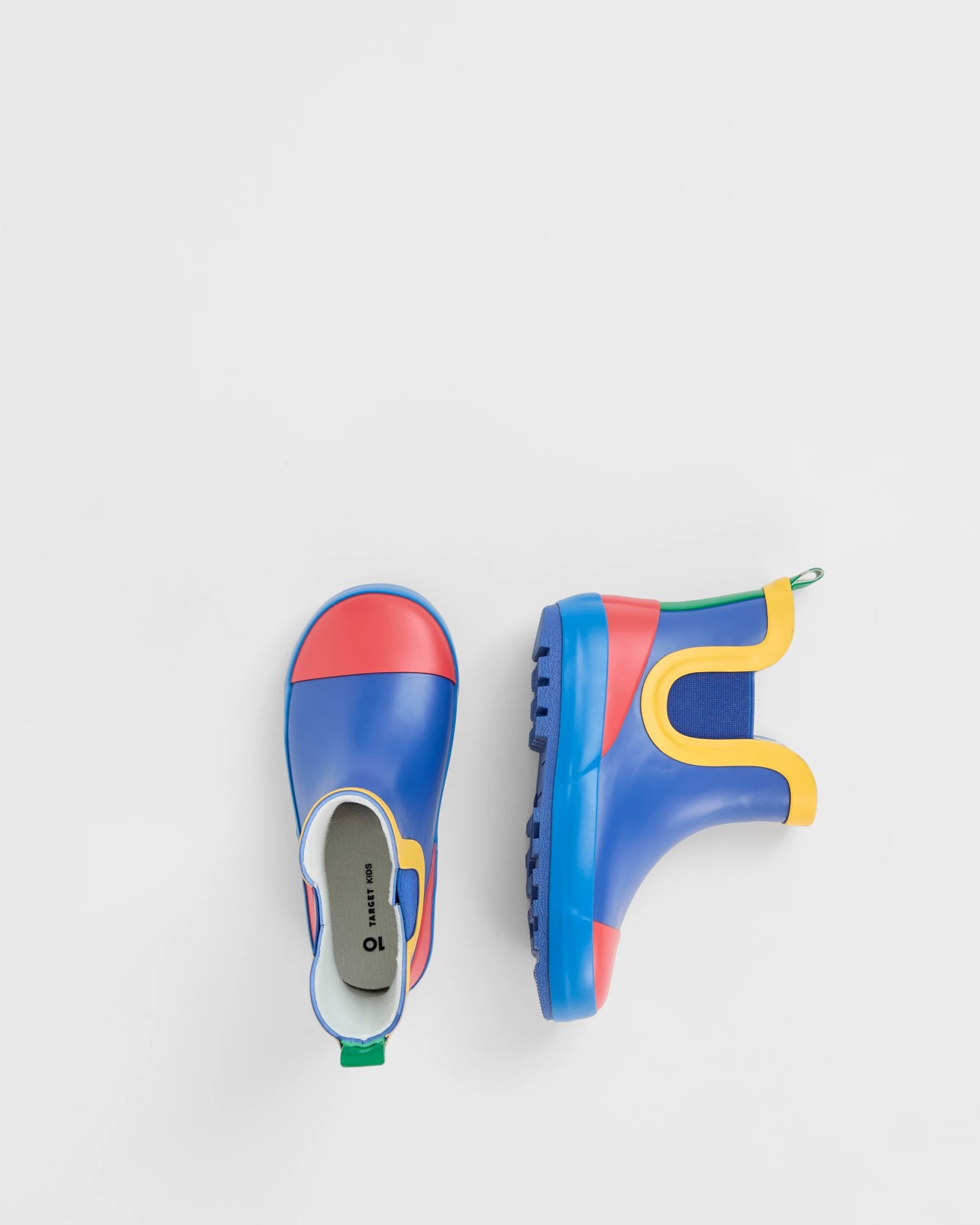 Colourblock Gusset Ankle Rainboot 3 of 3