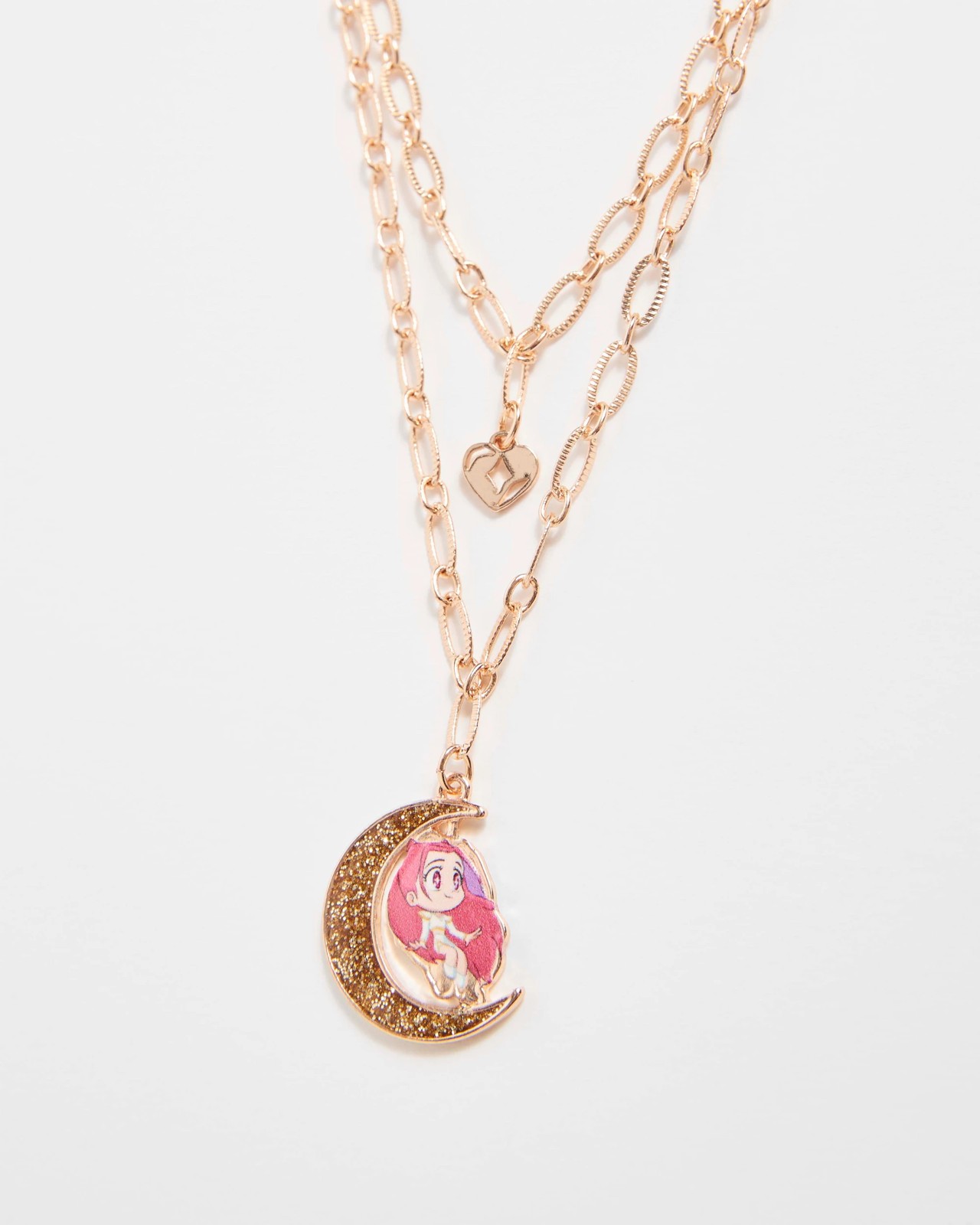 KPop Demon Hunters Necklace - Mira Pink 2 of 3