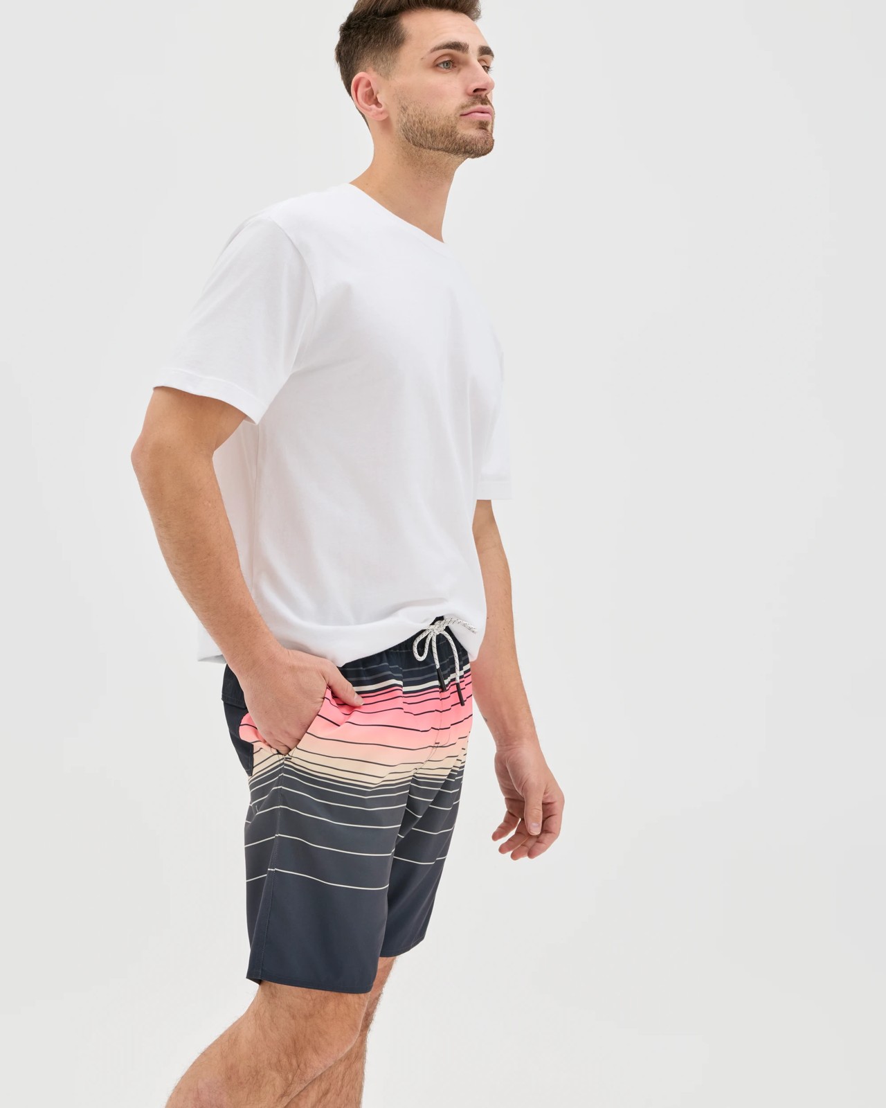 Panelled Swim Boardshorts - Sunset 4 of 5