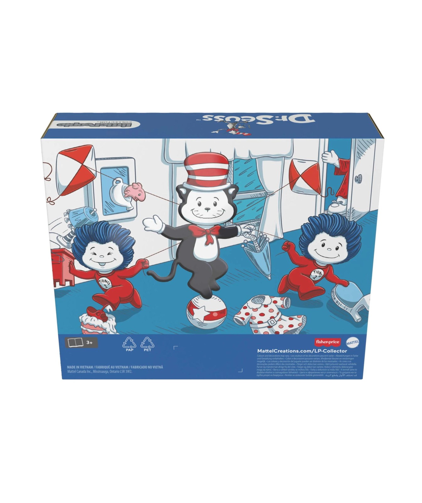 Little People Collector Dr. Seuss The Cat in the Hat Special Edition Set 6 of 6