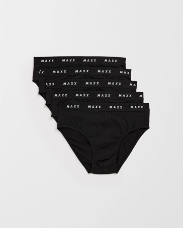 Australian Cotton Blend 5 Pack Hipster Briefs - Maxx