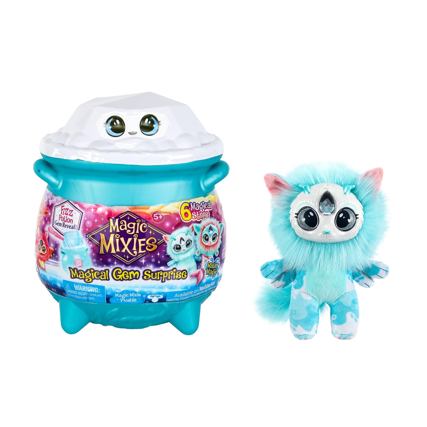 Magic Gem Surprise Cauldron Blue - Magic Mixies