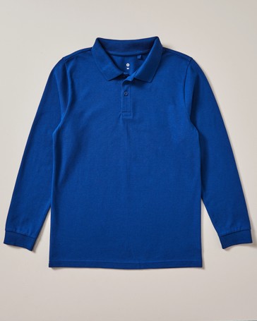 Long Sleeve Polo Top