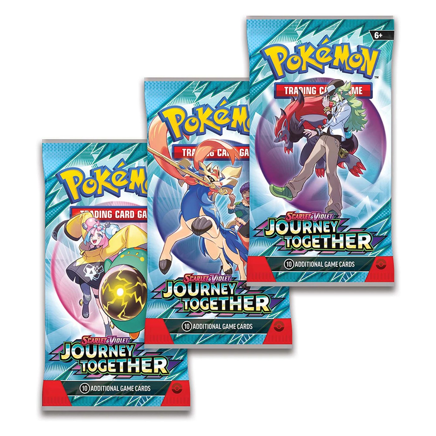 Pokemon TCG: Scarlet & Violet—Journey Together Three-Booster Blister - Assorted* 4 of 5