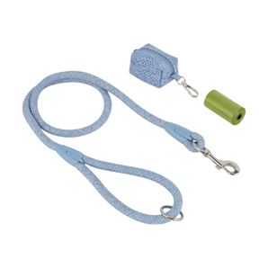 Pet Blue Knit Lead and Poo Bag Holder - Anko product image