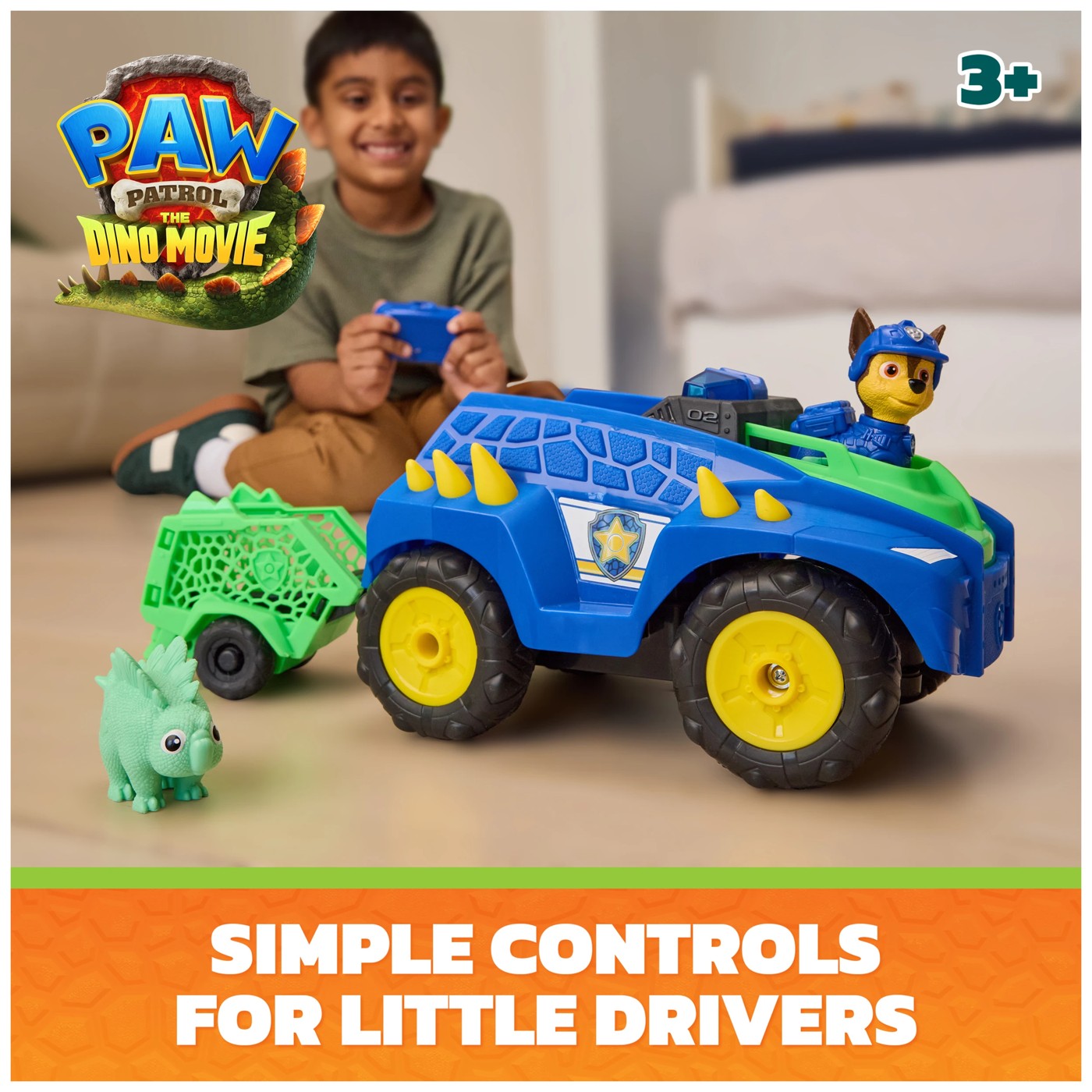 Paw Patrol: The Dino Movie Dino Tow & Dash 2 of 6