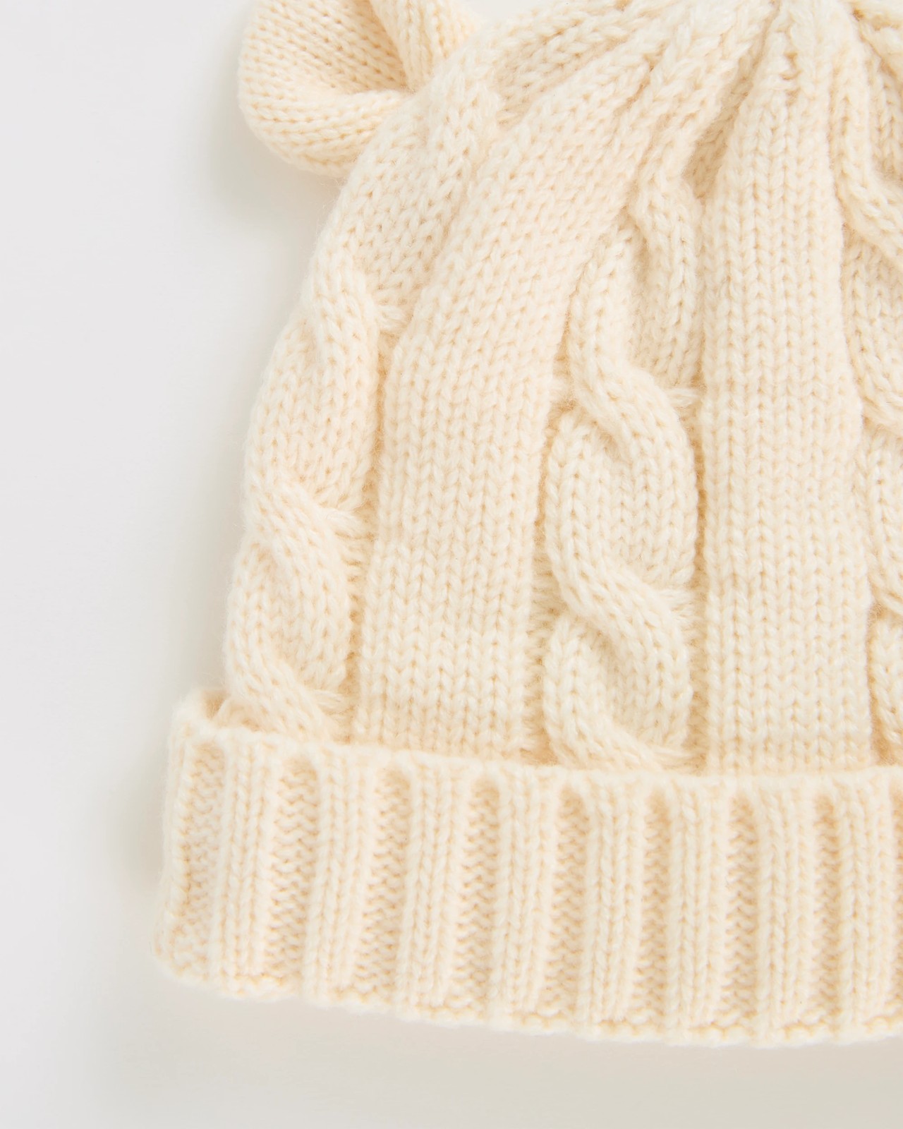 Cable Knit Ears Beanie 2 of 2