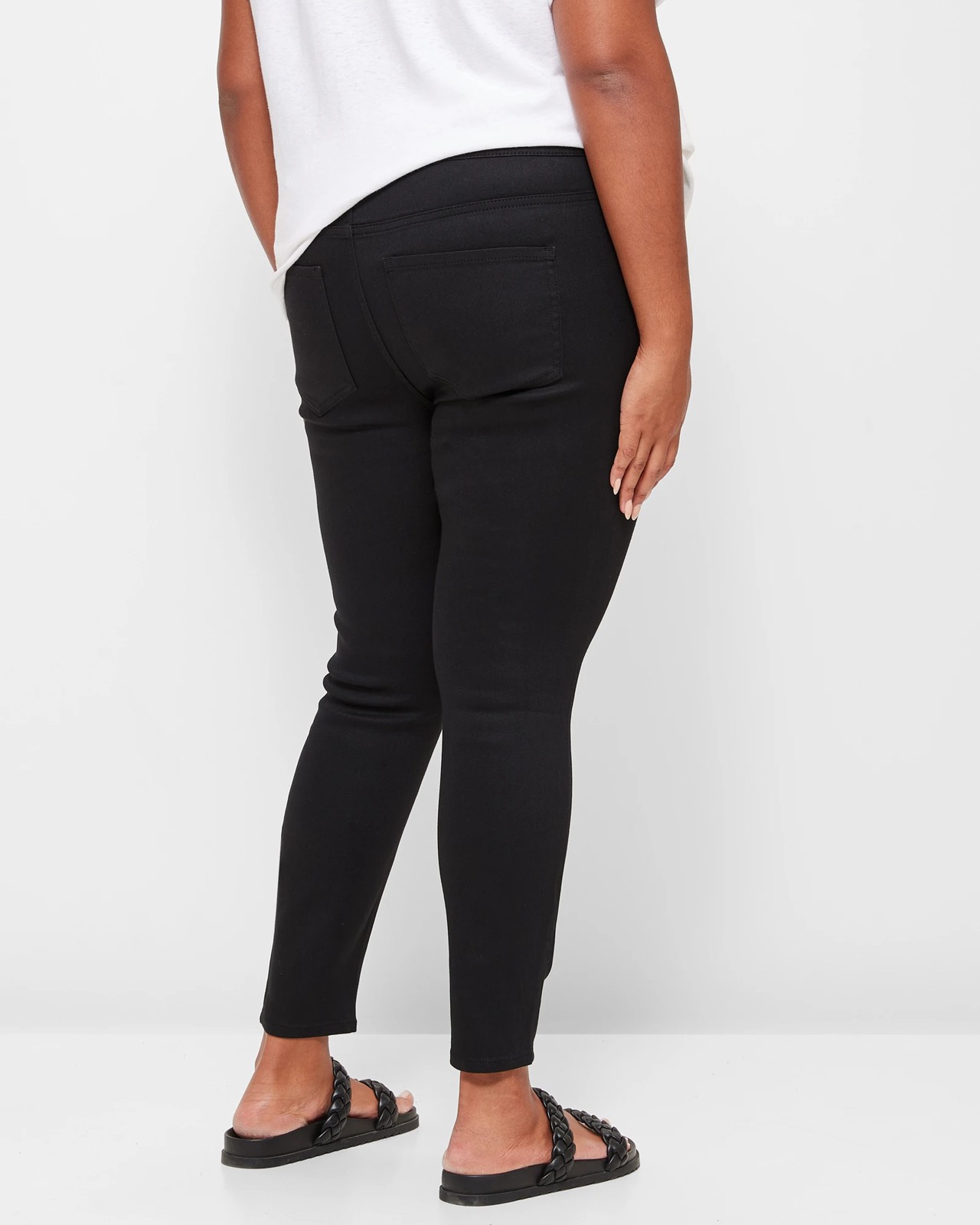 Curve Full Length Denim Jeggings