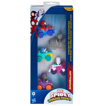 Spidey & Friends Mini Rollers Multipack