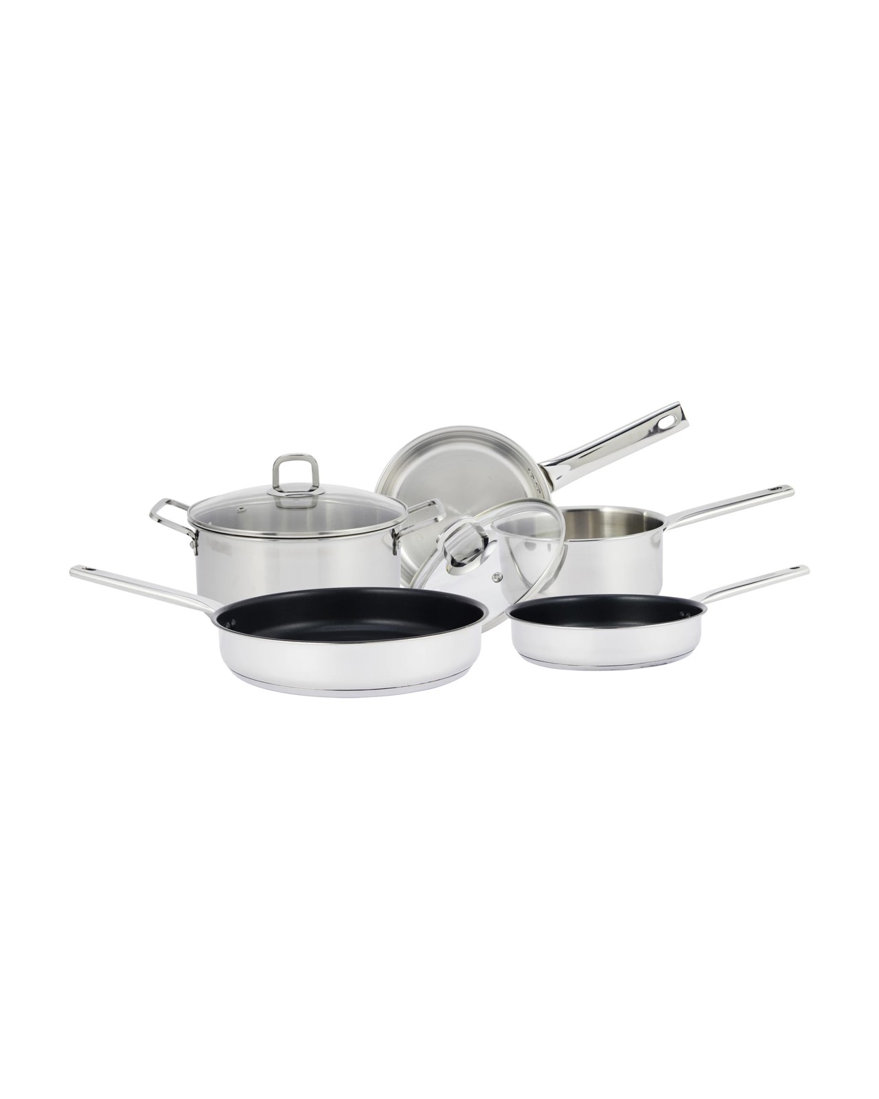 Anko 5 Piece Stainless Steel Cookware Set 2 of 6