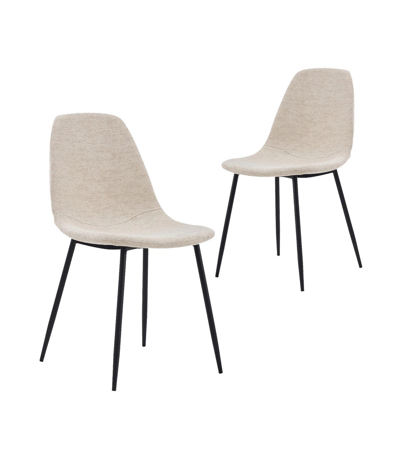 Luca Dining Chair Set Of 2 Cream Target Australia