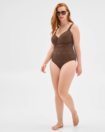 Underwire One Piece Bathers - Shape Your Body