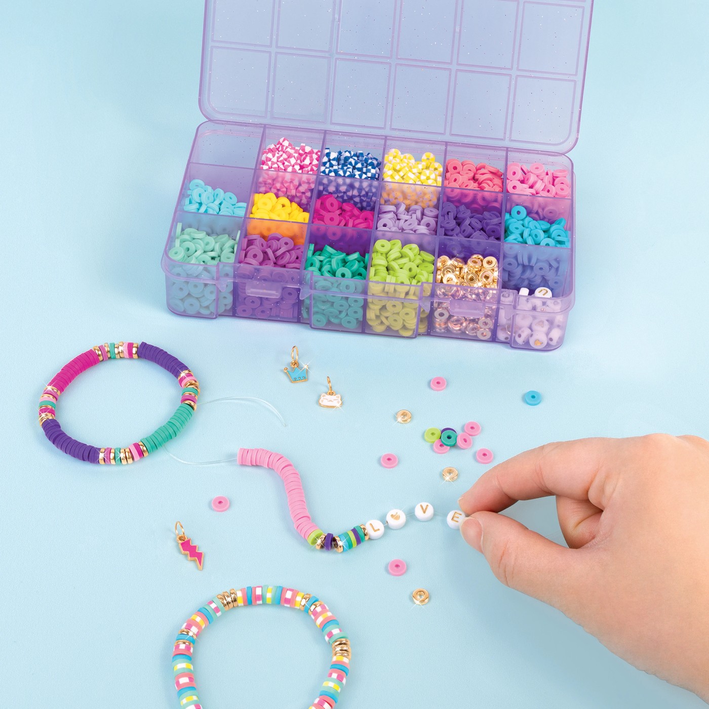 Heishi Craze Beads Set with Case 4 of 5
