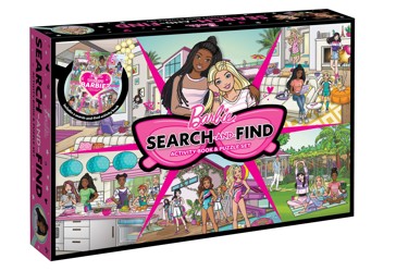 Barbie: Search and Find Activity Book and Puzzle Set - Book